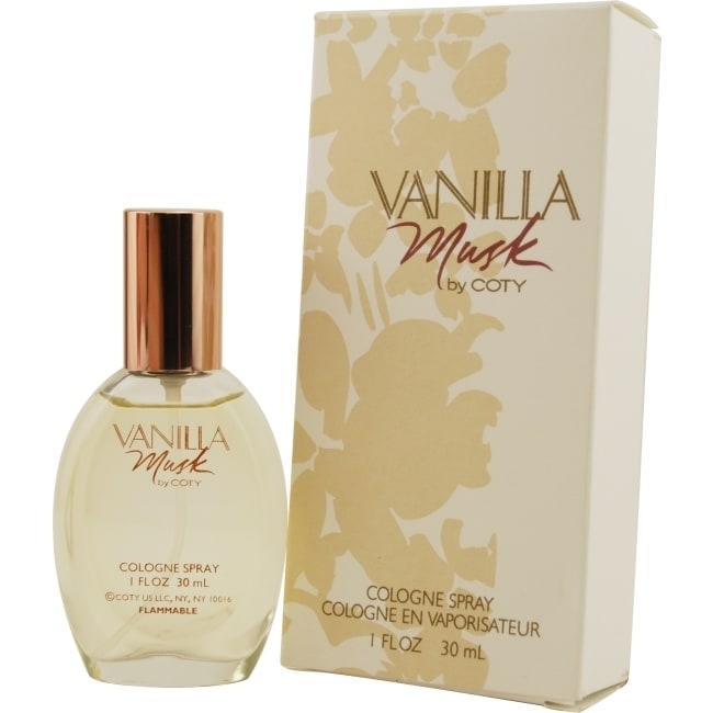 vanilla musk by coty cologne spray reviews