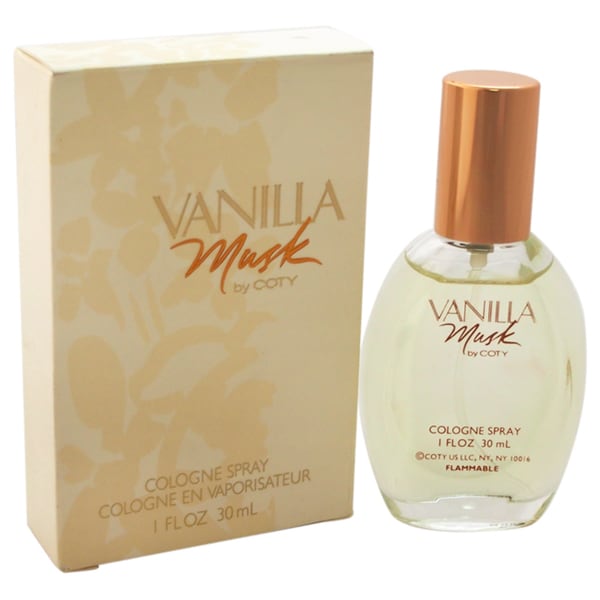 vanilla musk by coty cologne spray reviews