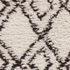 preview thumbnail 6 of 7, Hand-Woven Erika Geometric Wool Area Rug - 2' x 3' - 2' x 3'