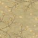 preview thumbnail 181 of 196, Sakura Handmade Transitional Floral Wool Area Rug 6' x 9' Oval - Olive - Runner/Oval
