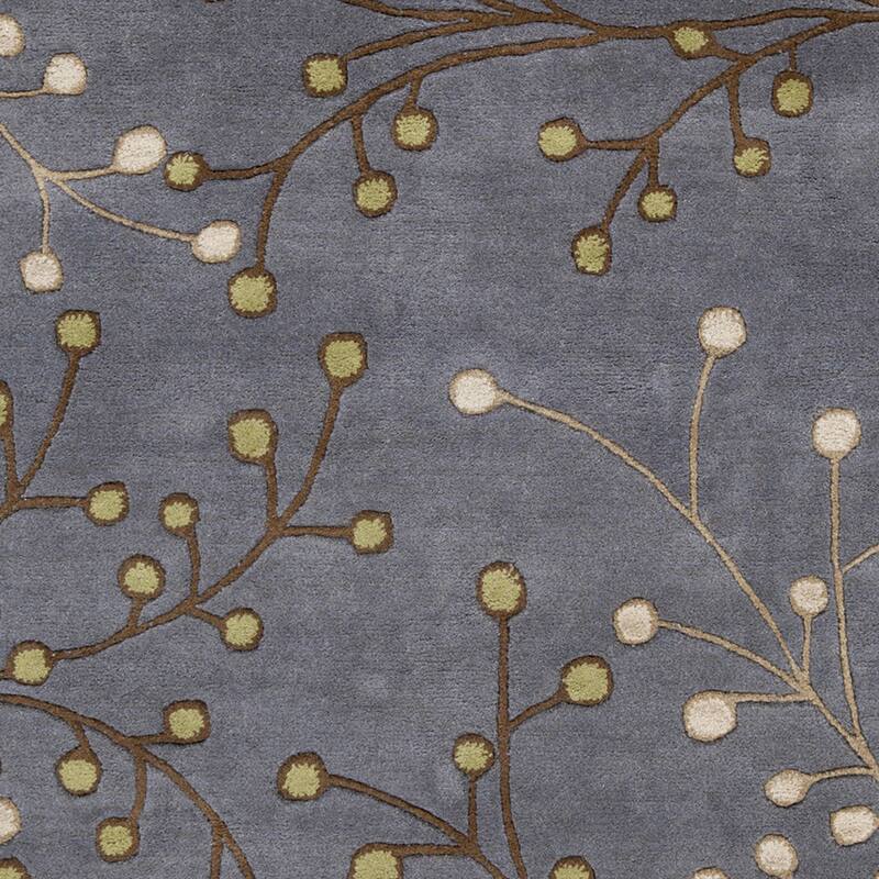 Sakura Handmade Transitional Floral Wool Area Rug