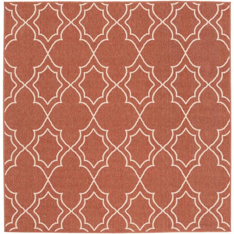 Livabliss Natasha Indoor/ Outdoor Transitional Trellis Area Rug