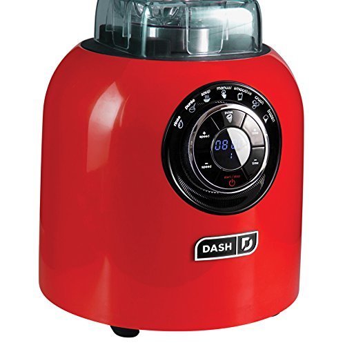 NEW Dash DPB500RD RED 2 Liter Premium Chef Series Digital Blender