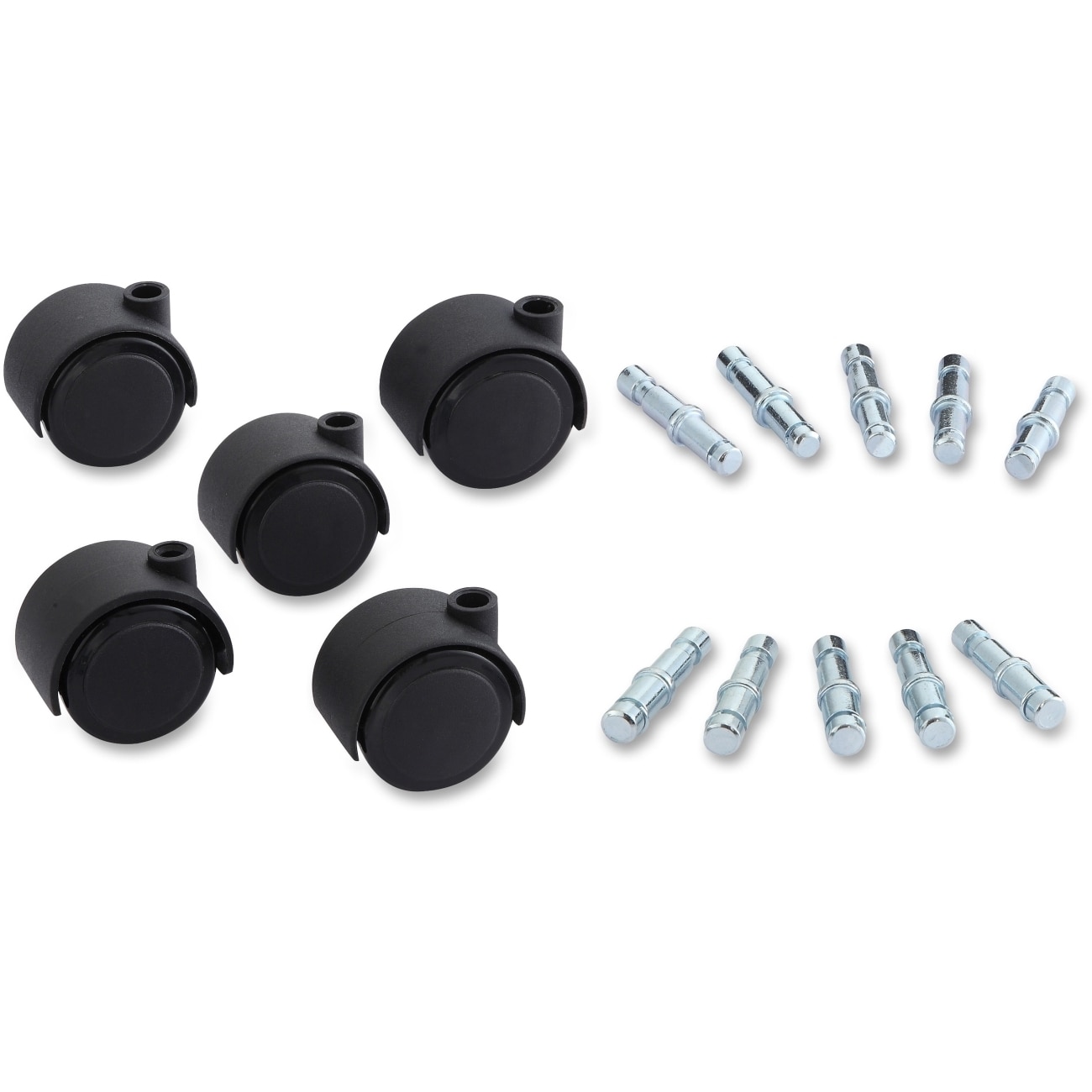 Lorell Soft Wheel Deluxe Casters Set