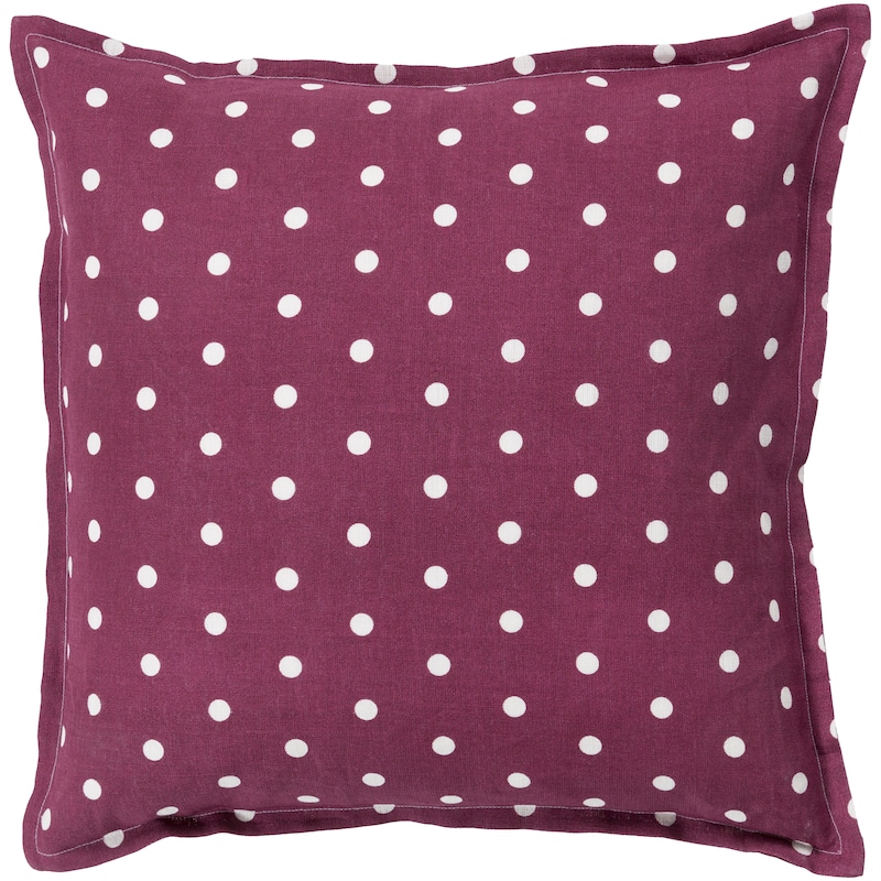 Decorative Gilmour 22-inch Poly or Feather Down Filled Throw Pillow - Down - Purple