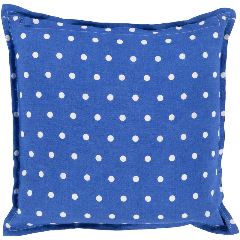 Decorative Gilmour 22-inch Poly or Feather Down Filled Throw Pillow - Down - Blue