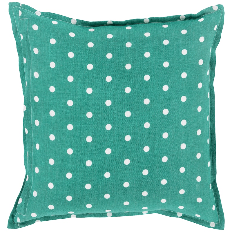Decorative Gilmour 22-inch Poly or Feather Down Filled Throw Pillow - Down - Teal