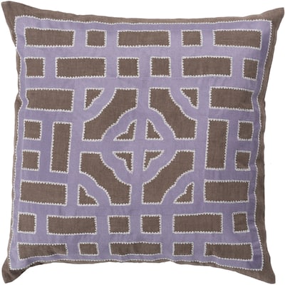 Decorative Felder 22-inch Poly or Feather Down Filled Throw Pillow