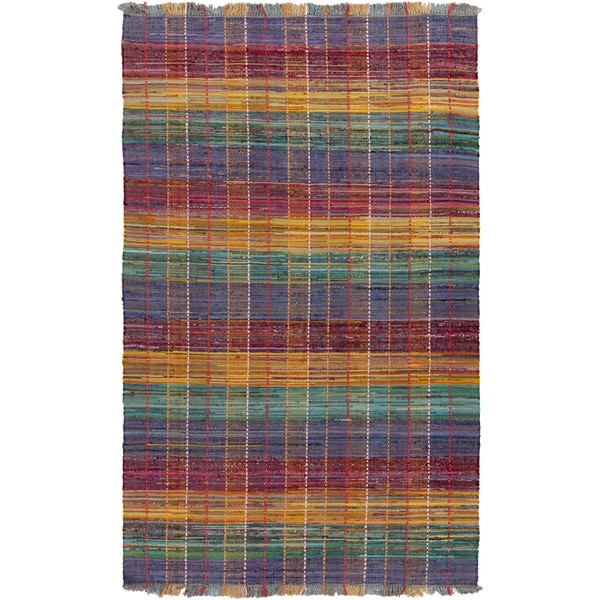 Papilio  Hand Woven Keira Stripe Reversible Rug (5 x 8)