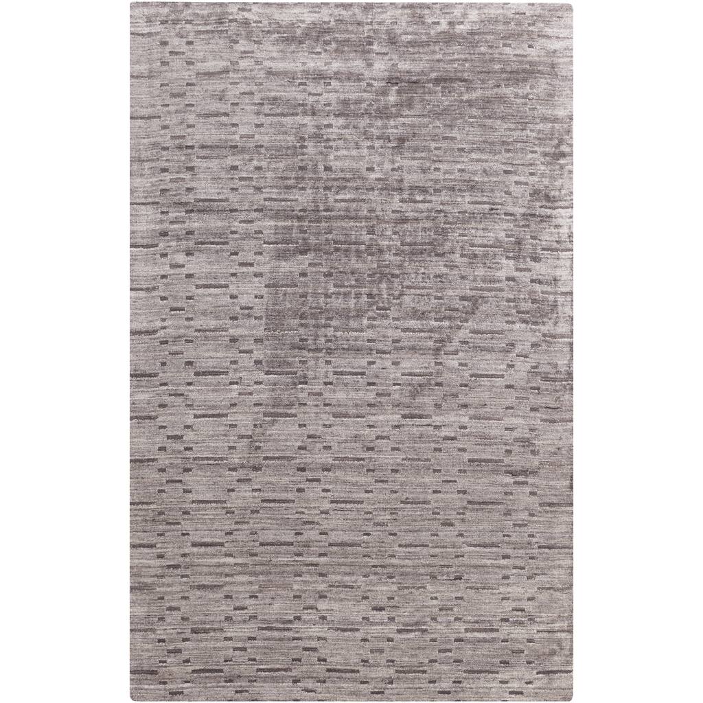 Hand-Loomed Joann Solid Rayon from Bamboo Area Rug - 8' x 10' - 8' x 10'