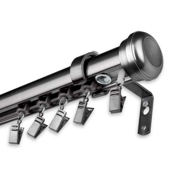 Shop Instyledesign Edison Cordless Traverse Rod Free Shipping