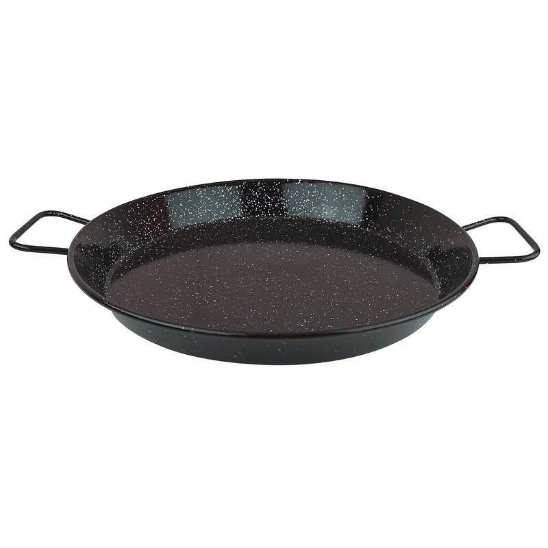 Magefesa Enameled Carbon Steel Paella Pan - ENAMELED ON STEEL 12" PAELLA PAN (2-4 servings)