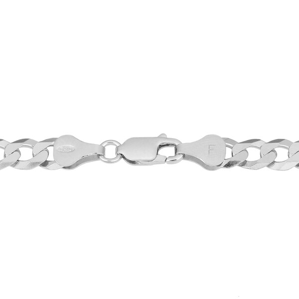Jewelry Necklaces Chains Sterling Silver Polished 3.15mm Curb Chain