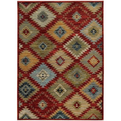 Style Haven Sierra Southwest Tribal Area Rug