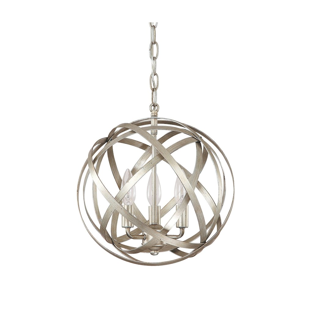 Axis 3-light Winter Gold Orb Pendant - Winter Gold - Winter Gold