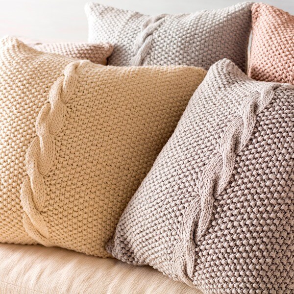 Decorative Glenrothes 20-inch Feather Down or Poly Filled Throw Pillow