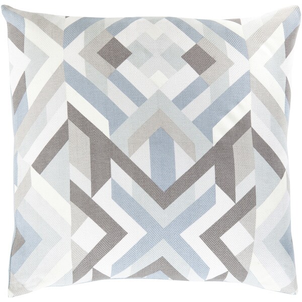 Decorative Hetton 20-inch Feather Down or Poly Filled Throw Pillow