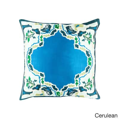 Decorative Densmore 20-inch Feather Down or Poly Filled Throw Pillow