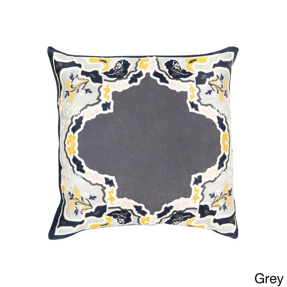 Decorative Densmore 20-inch Feather Down or Poly Filled Throw Pillow