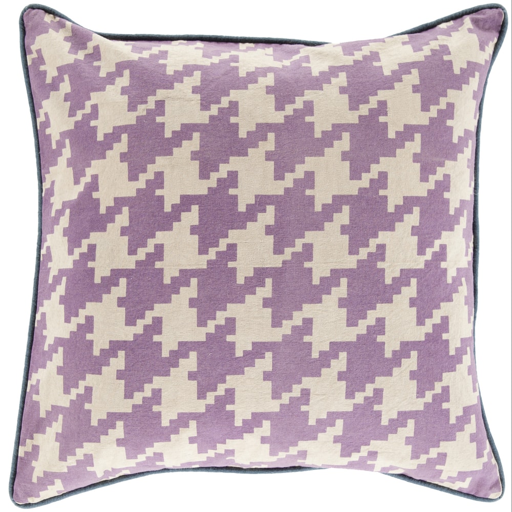 Decorative Collins 20-inch Feather Down or Poly Filled Throw Pillow