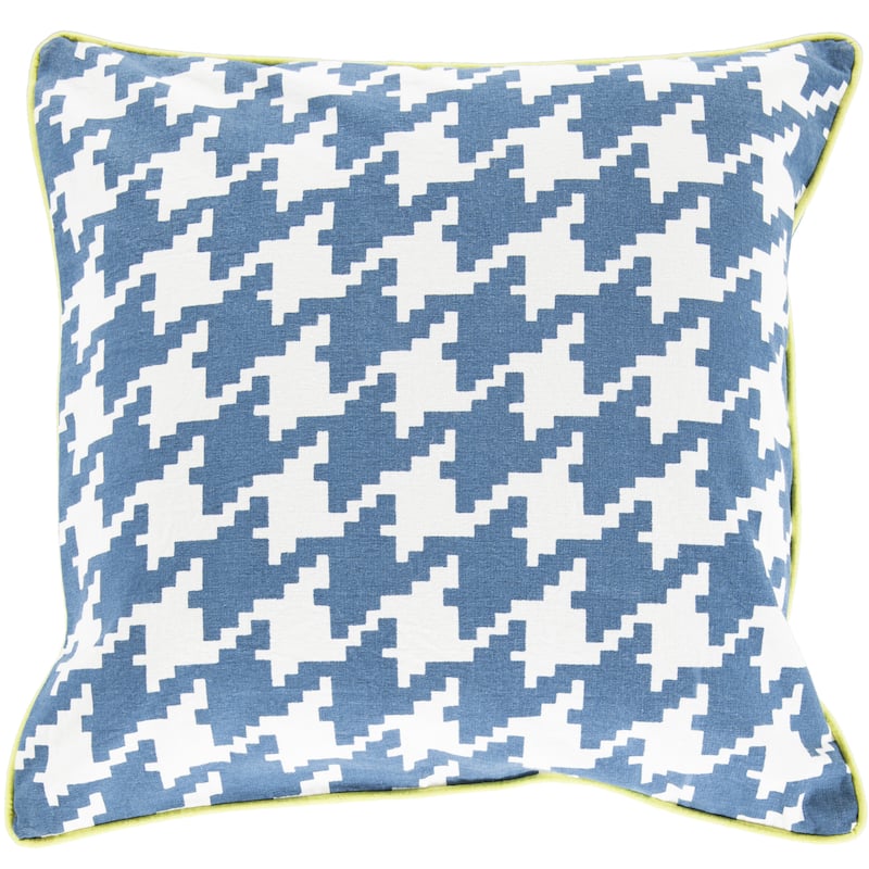 Artistic Weavers Decorative Collins 20-inch Feather Down or Poly Filled Throw Pillow - Down - cobalt