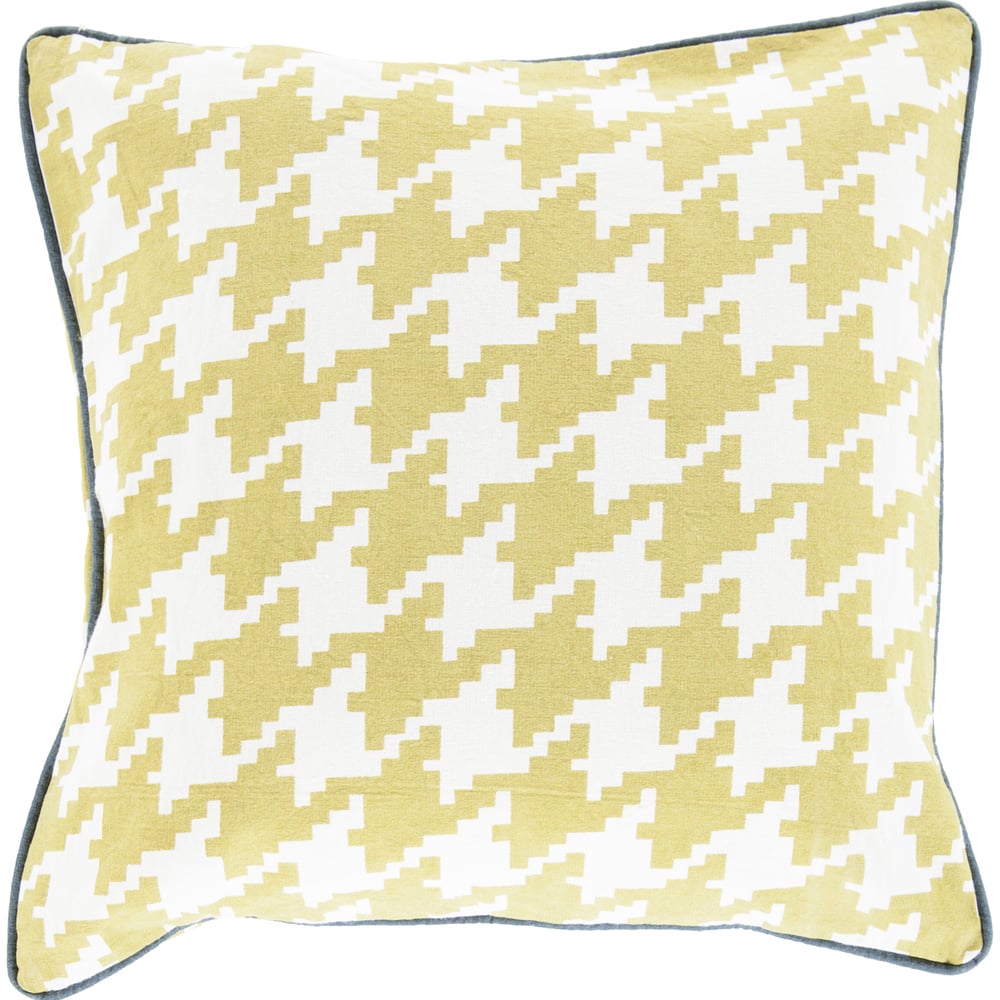 Decorative Collins 20-inch Feather Down or Poly Filled Throw Pillow