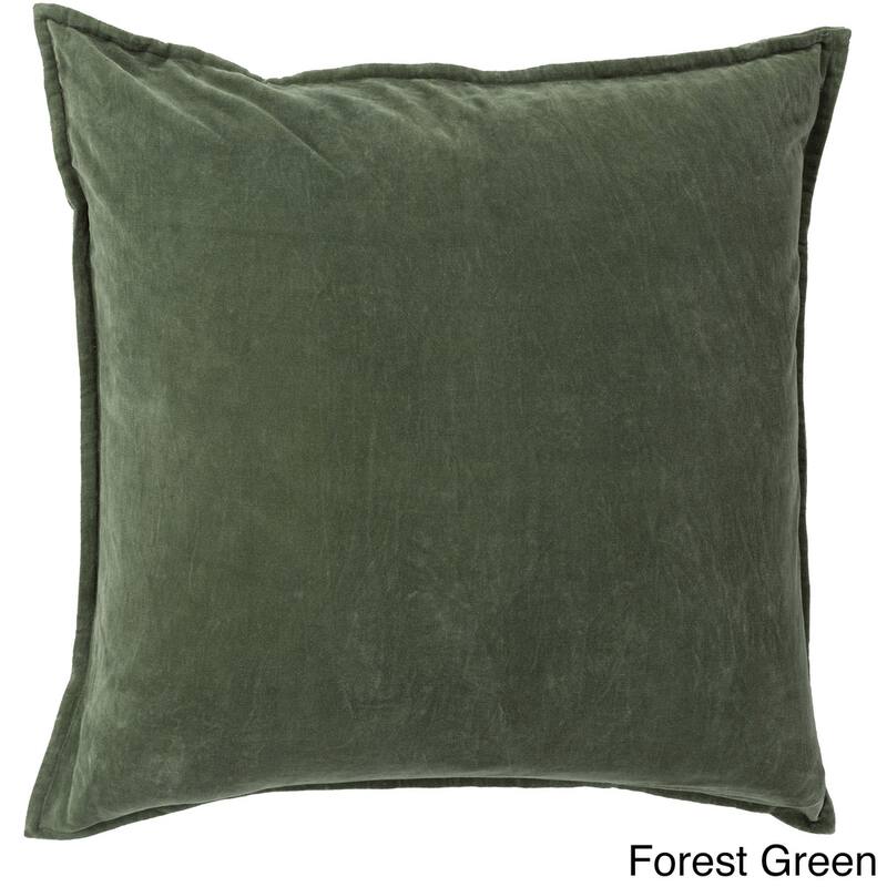 Decorative Harrell 20-inch Throw Pillow - Polyester - Green