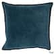 Decorative Harrell 20-inch Throw Pillow - Down - Teal