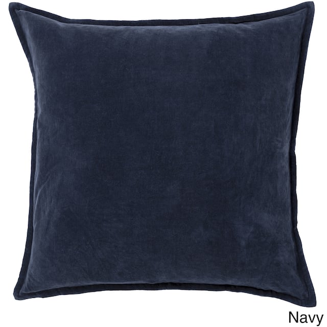 Decorative Harrell 20-inch Throw Pillow - Polyester - Navy