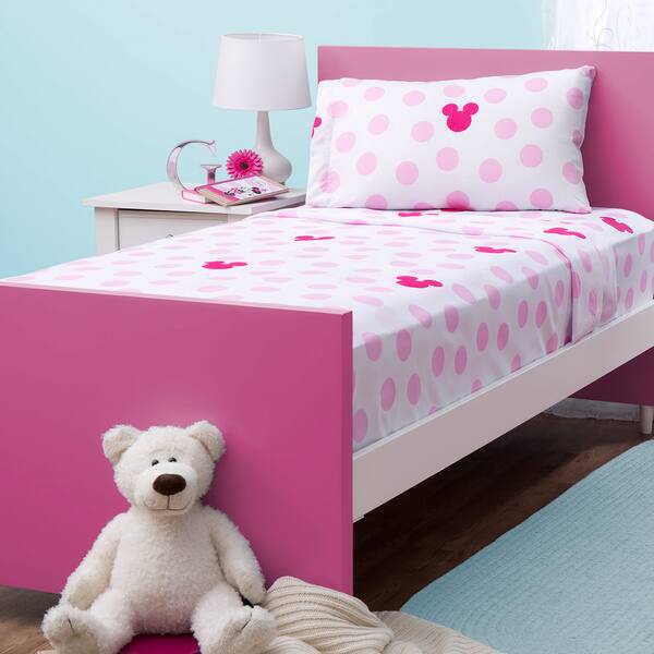 Shop Disney Minnie Mouse Twin Sheet Set Free Shipping On Orders