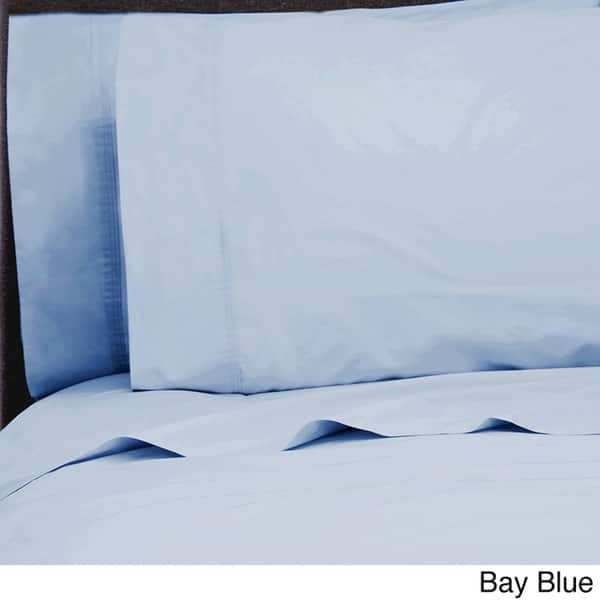 Percale Cotton 300 Thread Count Two-pleat Percale Sheet Sets