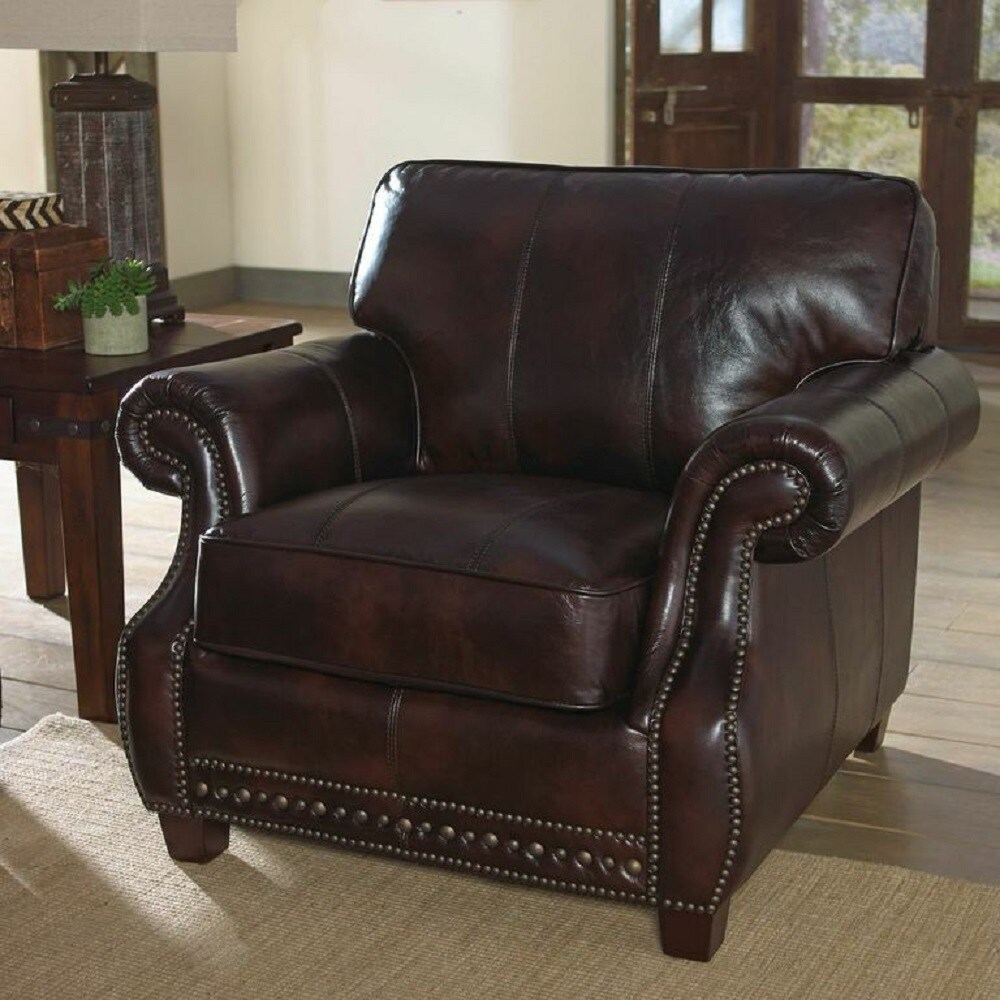 lazzaro leather recliner