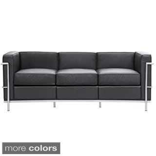 Cube LC2 Petit Leather Sofa