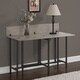 Carbon Loft Convertible Wood Dining Table Grey - Thumbnail 1