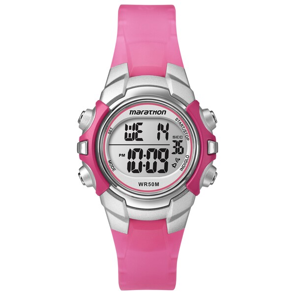 how to set a marathon digital watch