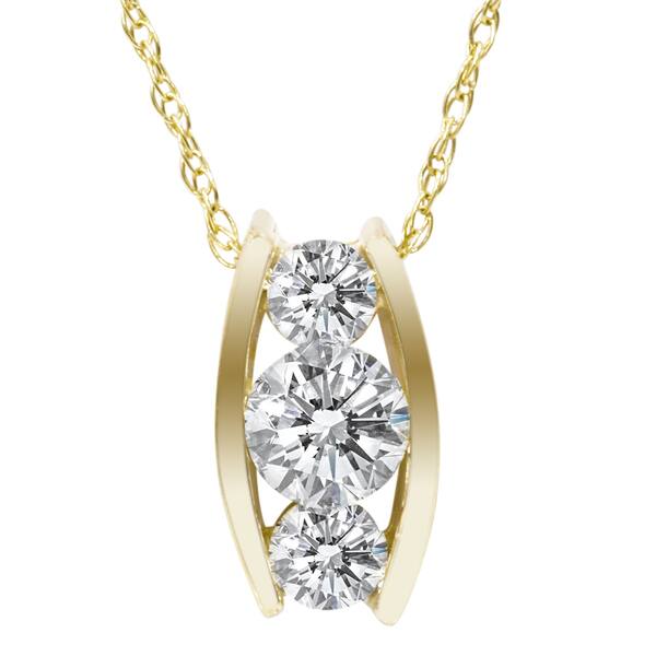 1.75 Ct Princes Cut Brilliant Diamond Pendant Solid 14k Yellow Gold 16" Necklace 1.75 Ct Princes Cut Brilliant Diamond Pendant Solid 14k Yellow Gold 16" Necklace
