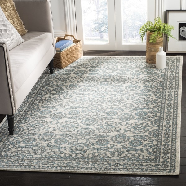 Safavieh Evoke Vintage Ivory / Grey Distressed Rug - 9' x 12'