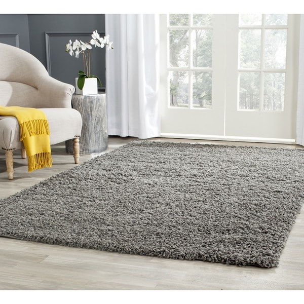 Safavieh Athens Shag Dark Grey Area Rug - 9' x 12'