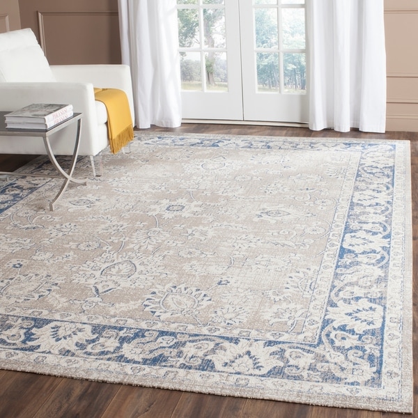 Shop Safavieh Patina Taupe/ Blue Rug - 9' x 12' - Free Shipping Today ...