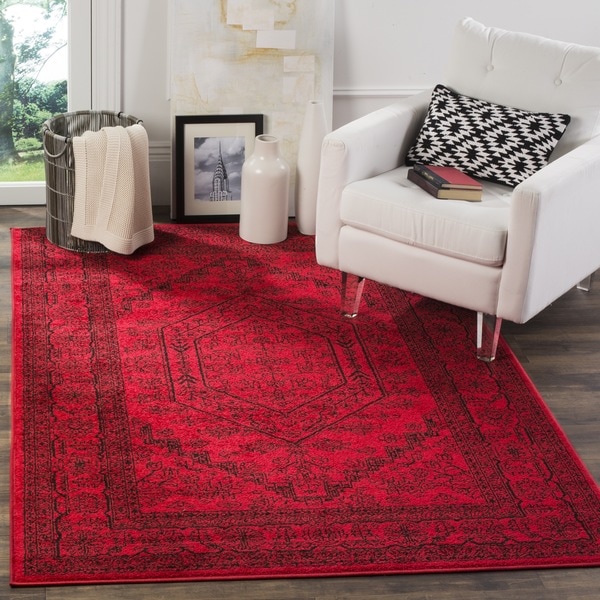 Safavieh Adirondack Vintage Red Black Large Area Rug 10 X Safavieh Adirondack Vintage Red Black Large Area Rug 10 X27