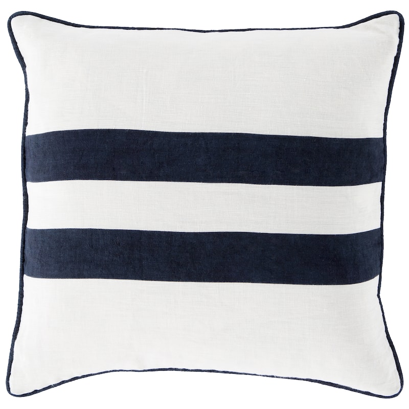 Kelty 18-inch Stripe Feather Down or Poly Throw Pillow