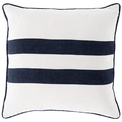 Kelty 18-inch Stripe Feather Down or Poly Throw Pillow