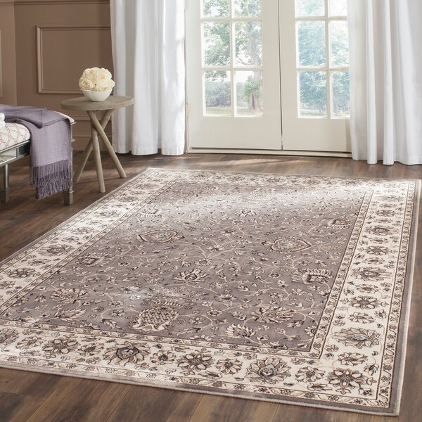Safavieh Persian Garden Grey/ Ivory Viscose Rug - 8' X 11'