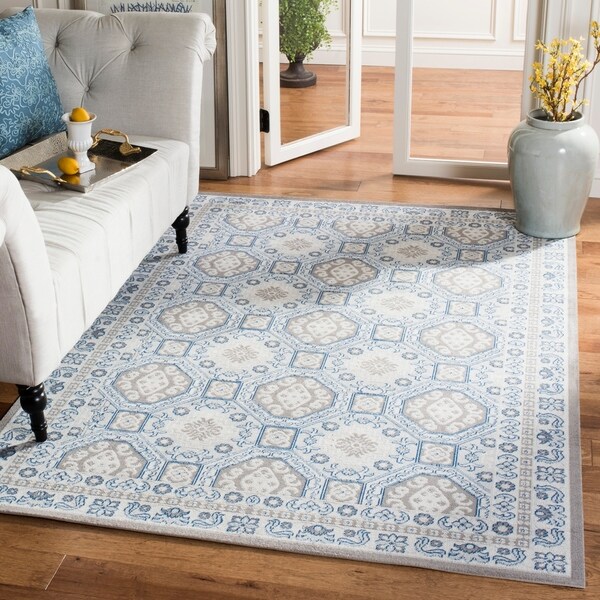 Safavieh Patina Light Grey/ Ivory Rug - 10' x 14'