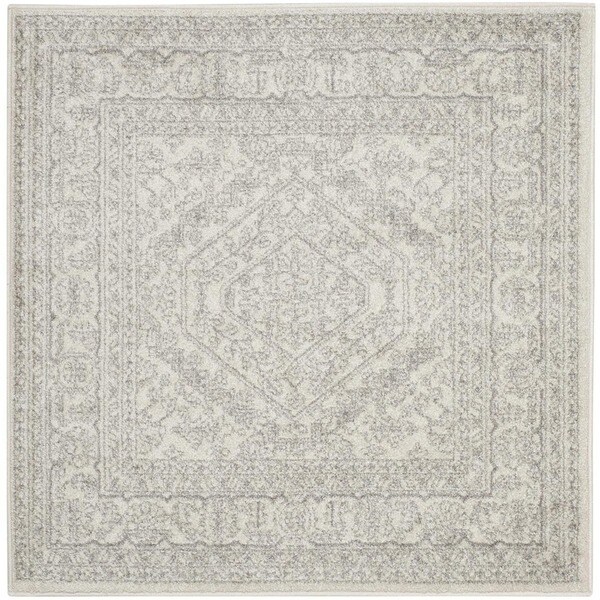 Safavieh Adirondack Vintage Ivory / Silver Rug (4' Square) - 4'