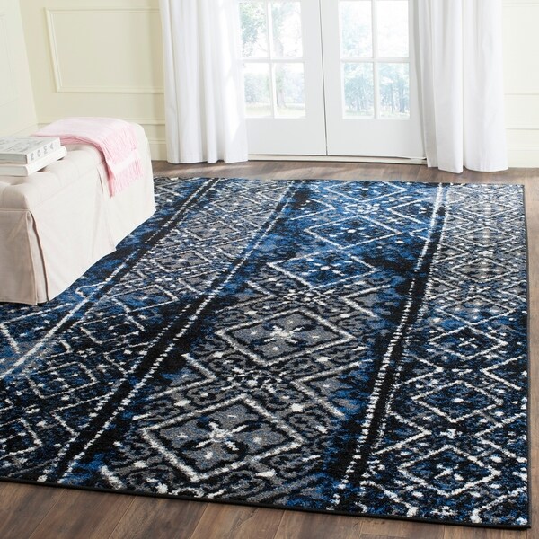 Safavieh Adirondack Vintage Boho Silver/ Black Rug - 8' x 10'