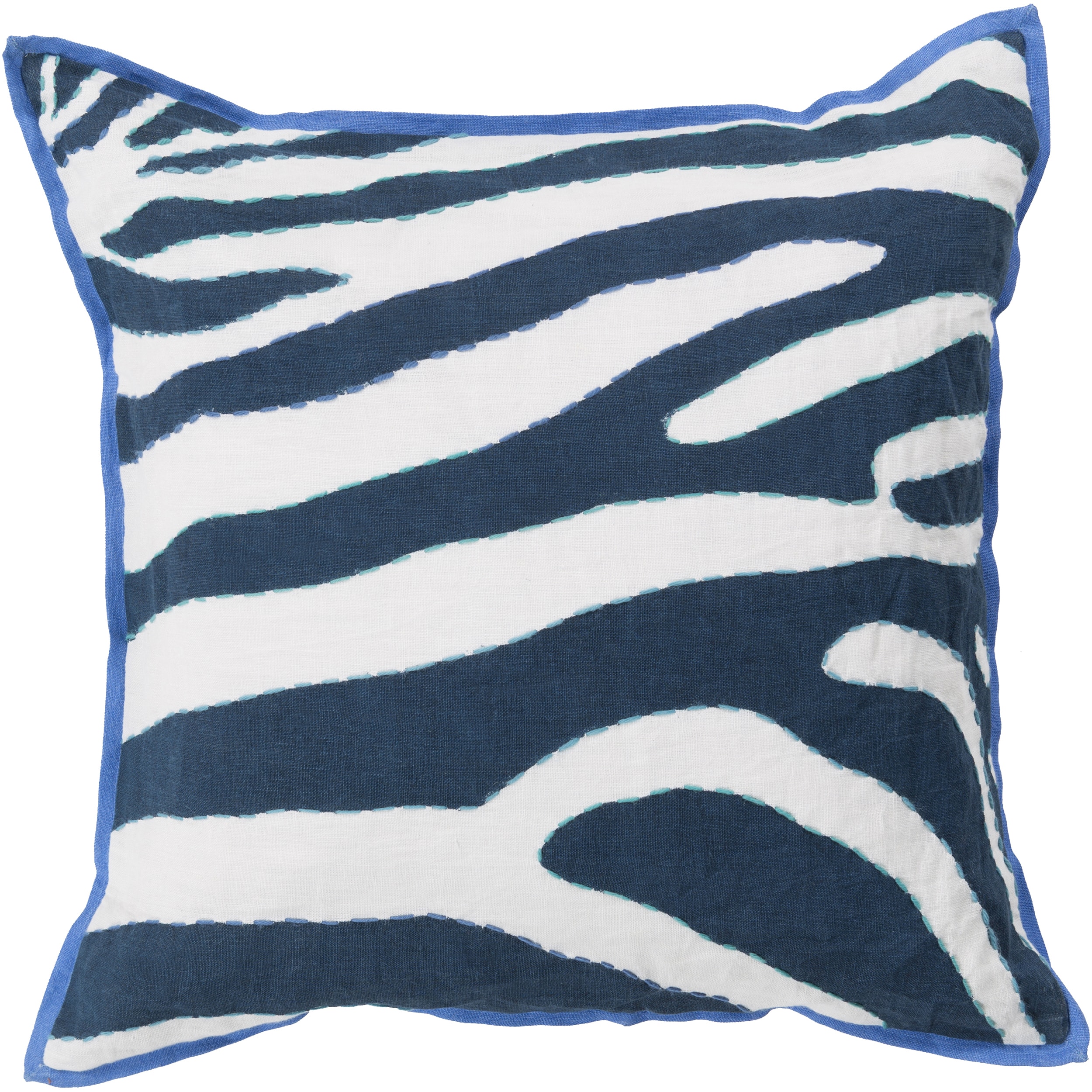 Decorative Danelli 18-inch Poly or Feather Down Filled Throw Pillow