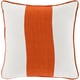 preview thumbnail 3 of 1, Artistic Weavers Decorative Langton 18-inch Poly or Feather Down Filled Throw Pillow Down - Orange