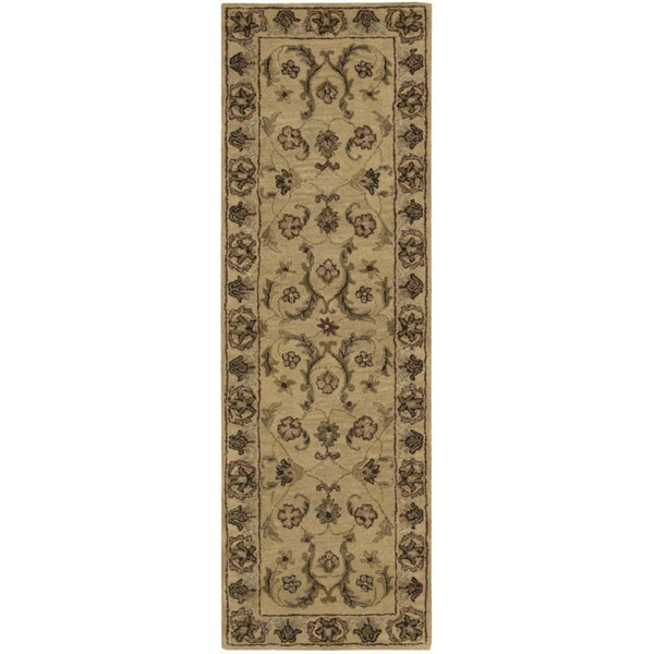 Rug Squared Worcester Gold Rug - 2'3" x 7'6" Runner