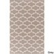 preview thumbnail 7 of 25, Flatweave Colne Moroccan Trellis Cotton Rug - 2' x 3' grey